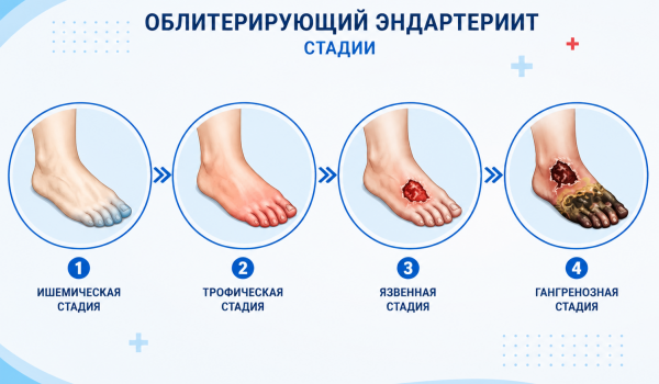 Диагностика облитерирующего эндартериита