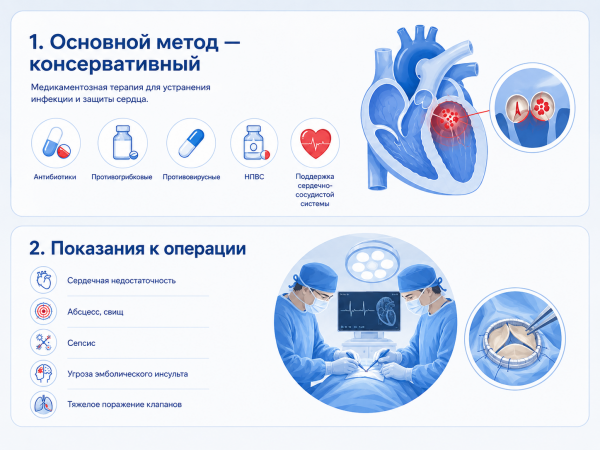 Терапия эндокардита